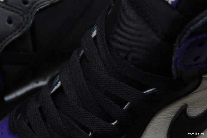 Purple' Retro 'Court Jordan 555088-501 High 1 OG Air 0720